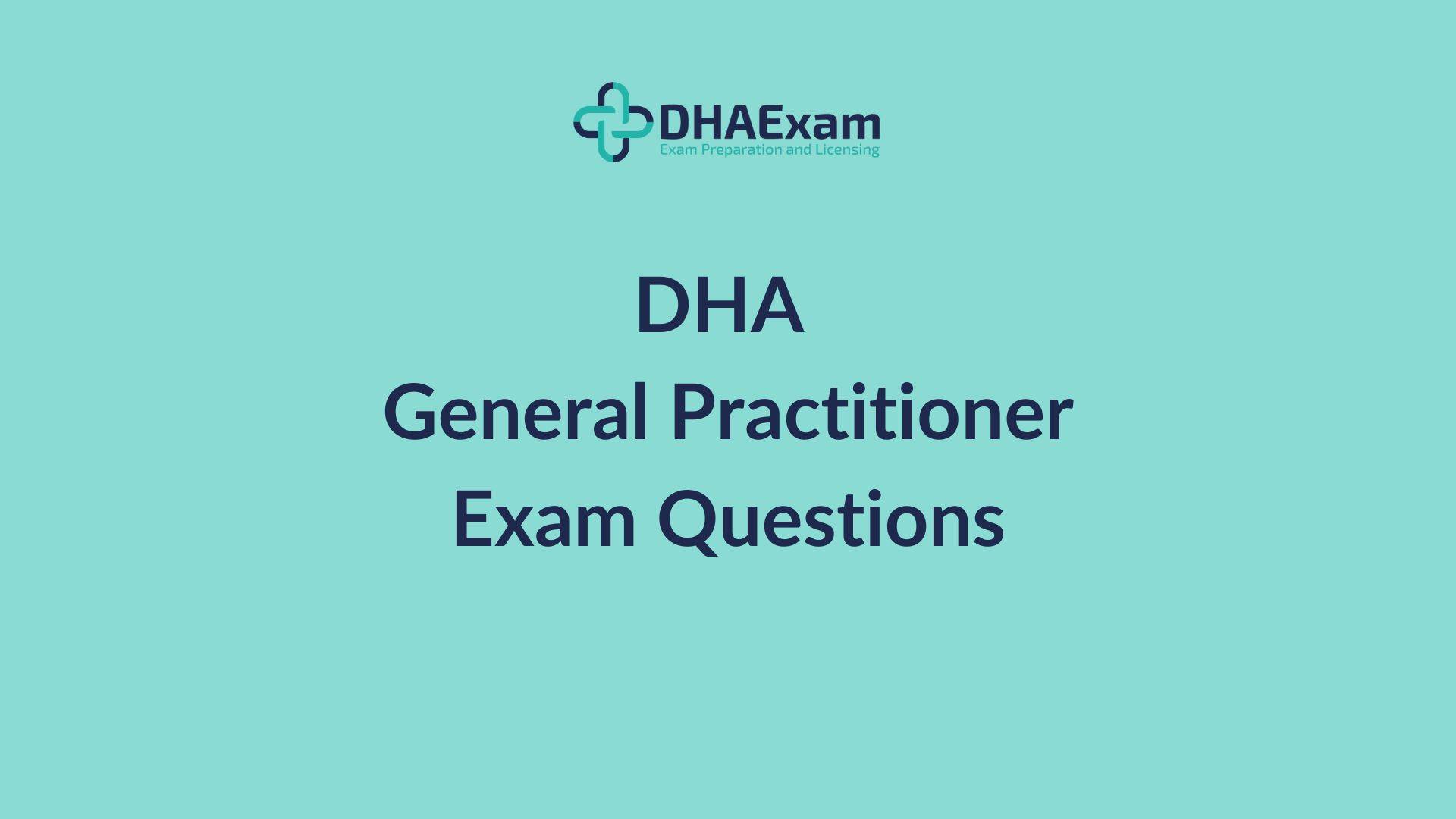 DHA Medical Laboratory Technician Exam Questions