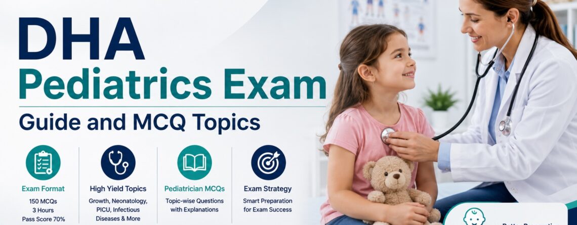 DHA Pediatrics Exam Guide and MCQ Topics